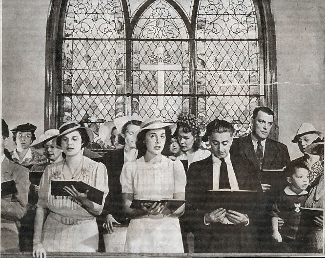 Congregation Singing PARADE weekly October 22, 1942 - Bristol Federated Church Bristol, Vermont