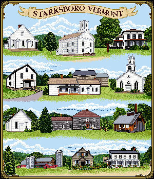 Starksboro Village Meeting House Fundraising Afghan