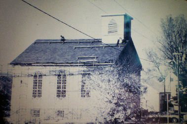 Starksboro Village Meeting House, Starksboro, Vermont VT roof repairs