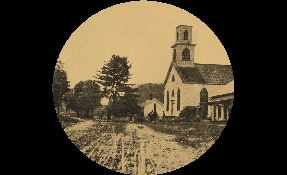 Starksboro Historical Society, Starksboro Village Methodist Church, Starksboro, Vermont (SHS in VT) 